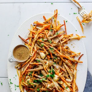 veggie-poutine